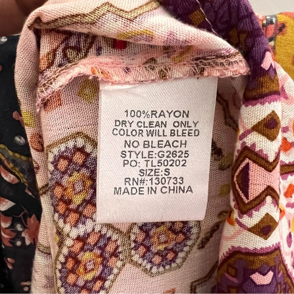 Umgee Daydream Believer Boho Festival Dress Size Small - Picture 7 of 7